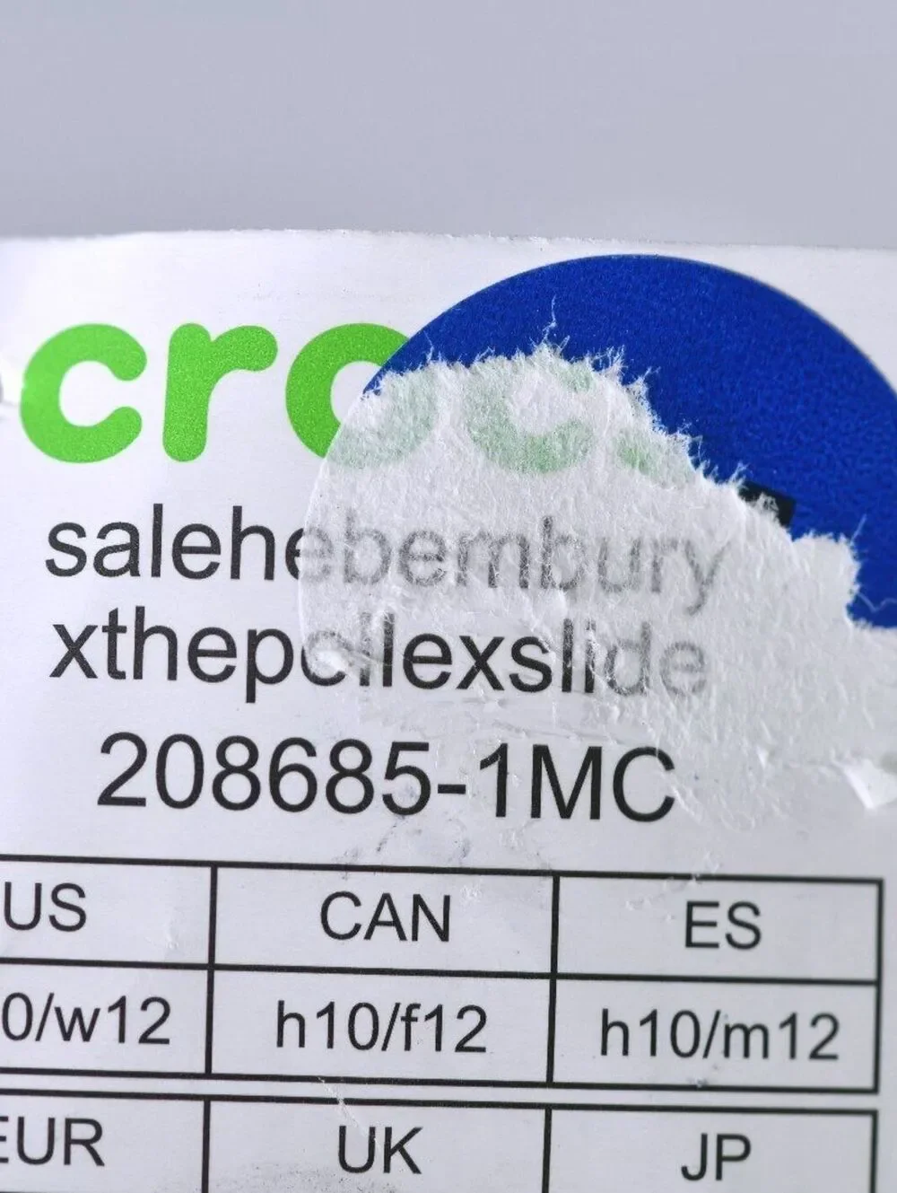 New! Size: 10 Men/12 Women | Crocs Salehe Bembury Edition